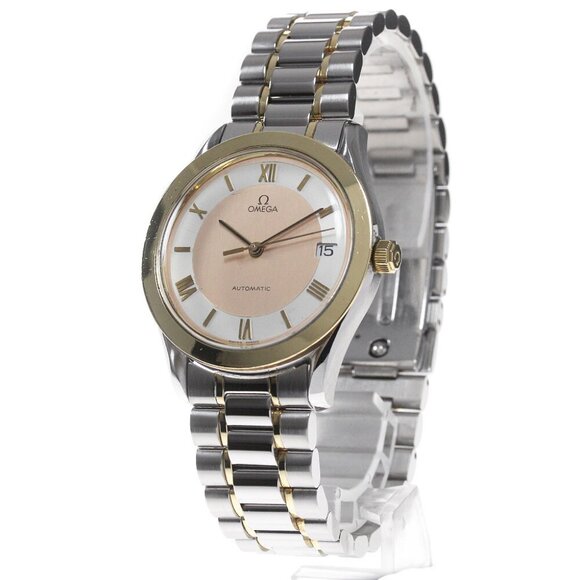 OMEGA Classic automatic 166.0295 Date SS/PG Automatic Men's_862308 - Picture 1 of 11
